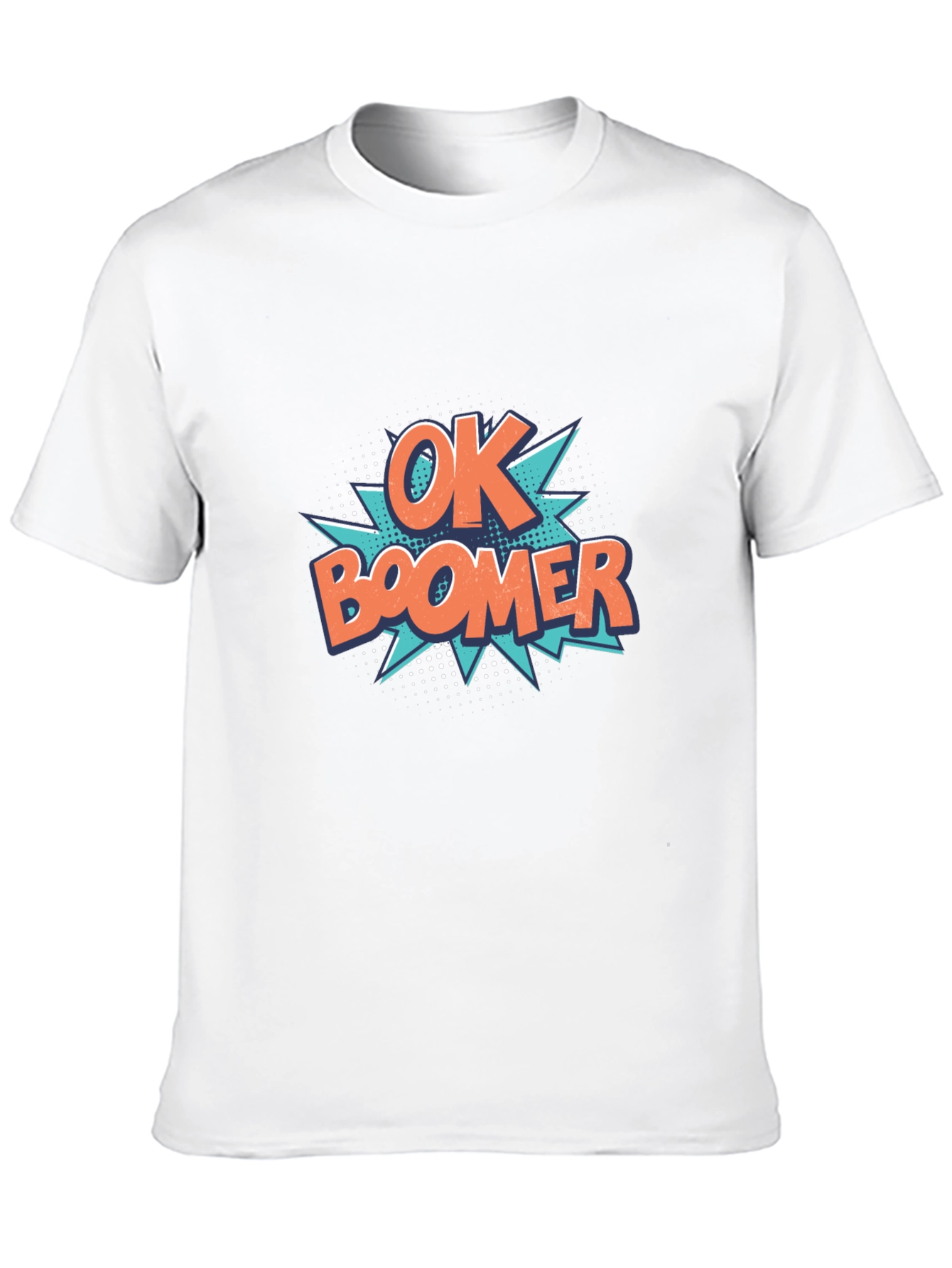 Ok Boomer Graphic Tee - Black Cotton T-Shirt