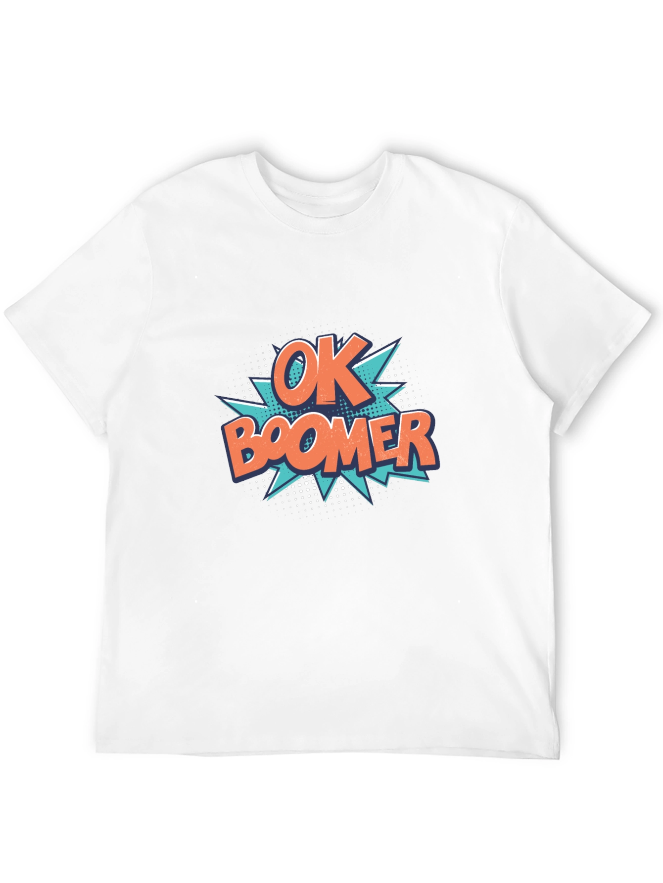 Ok Boomer Graphic Tee - Black Cotton T-Shirt