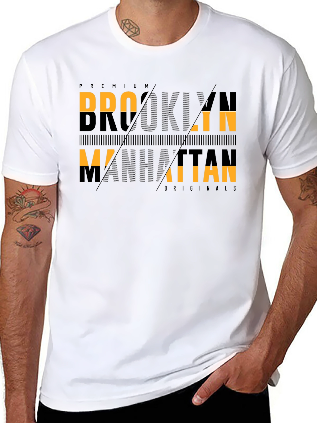 Brooklyn Manhattan Premium T-Shirt