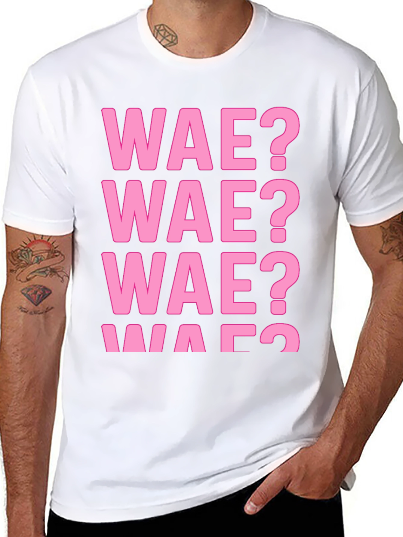 Wae? Graphic Tee - Trendy Casual Wear