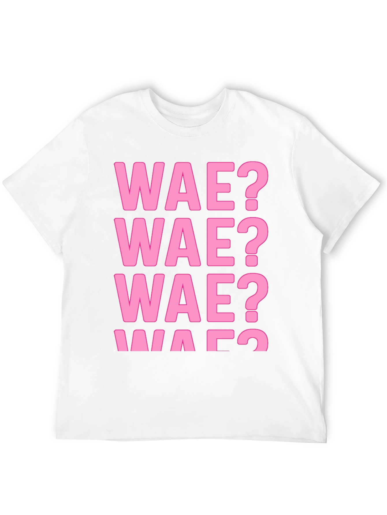 Wae? Graphic Tee - Trendy Casual Wear
