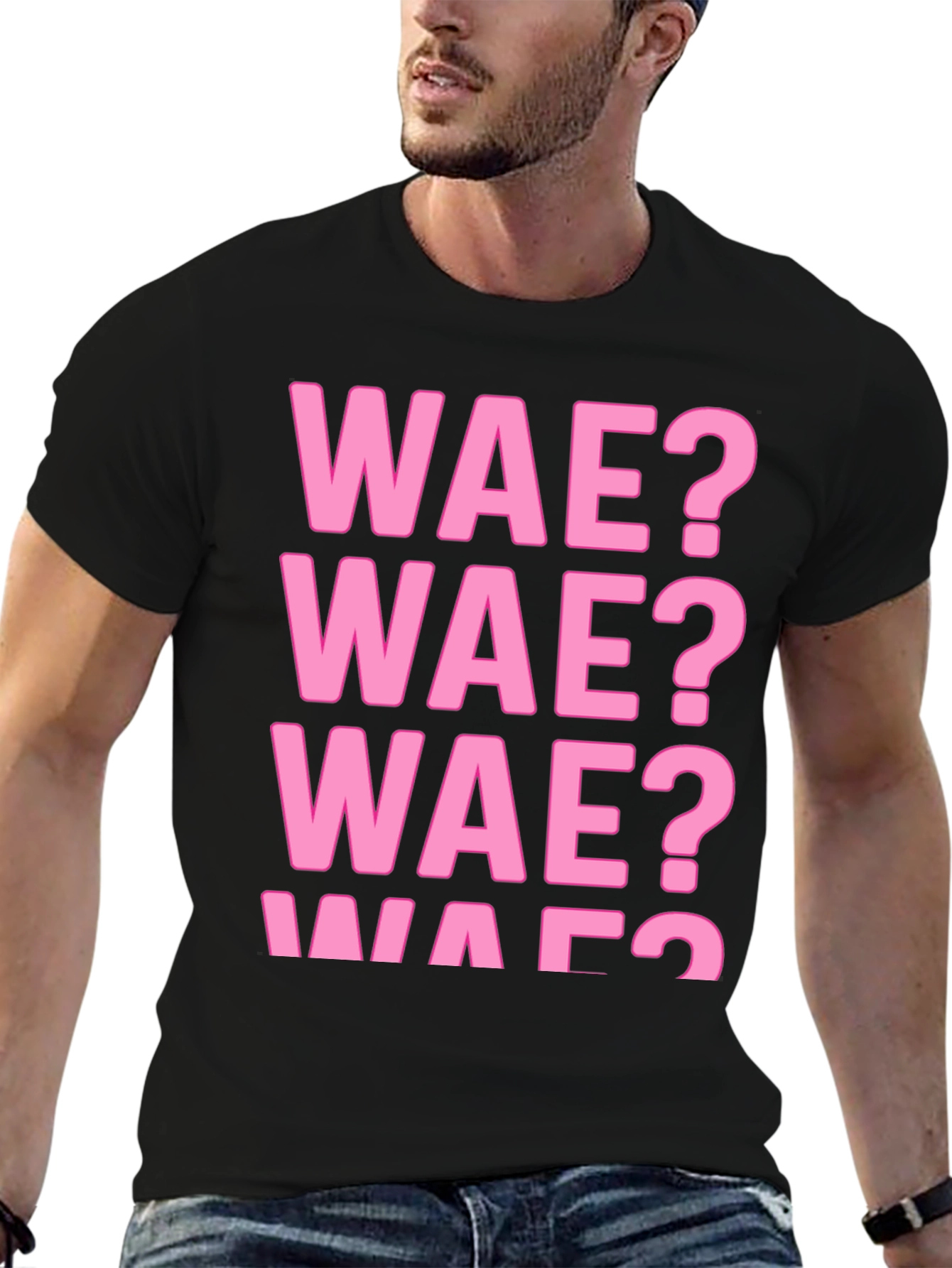 Wae? Graphic Tee - Trendy Casual Wear