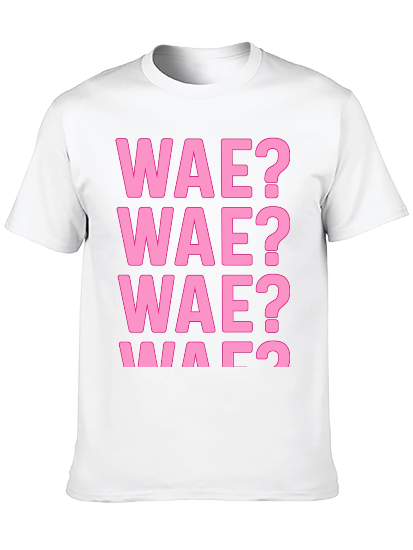 Wae? Graphic Tee - Trendy Casual Wear