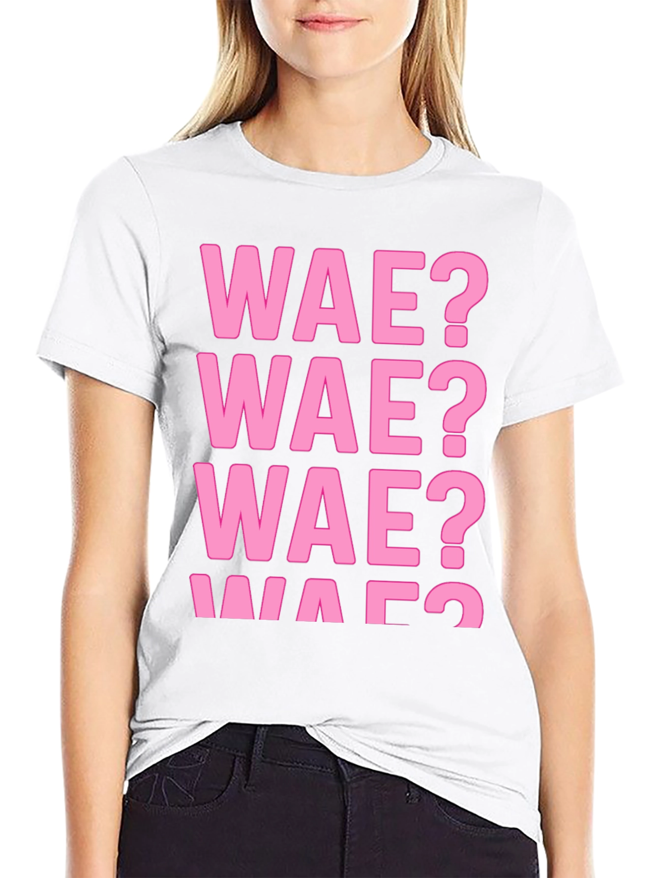 Wae? Graphic Tee - Trendy Casual Wear