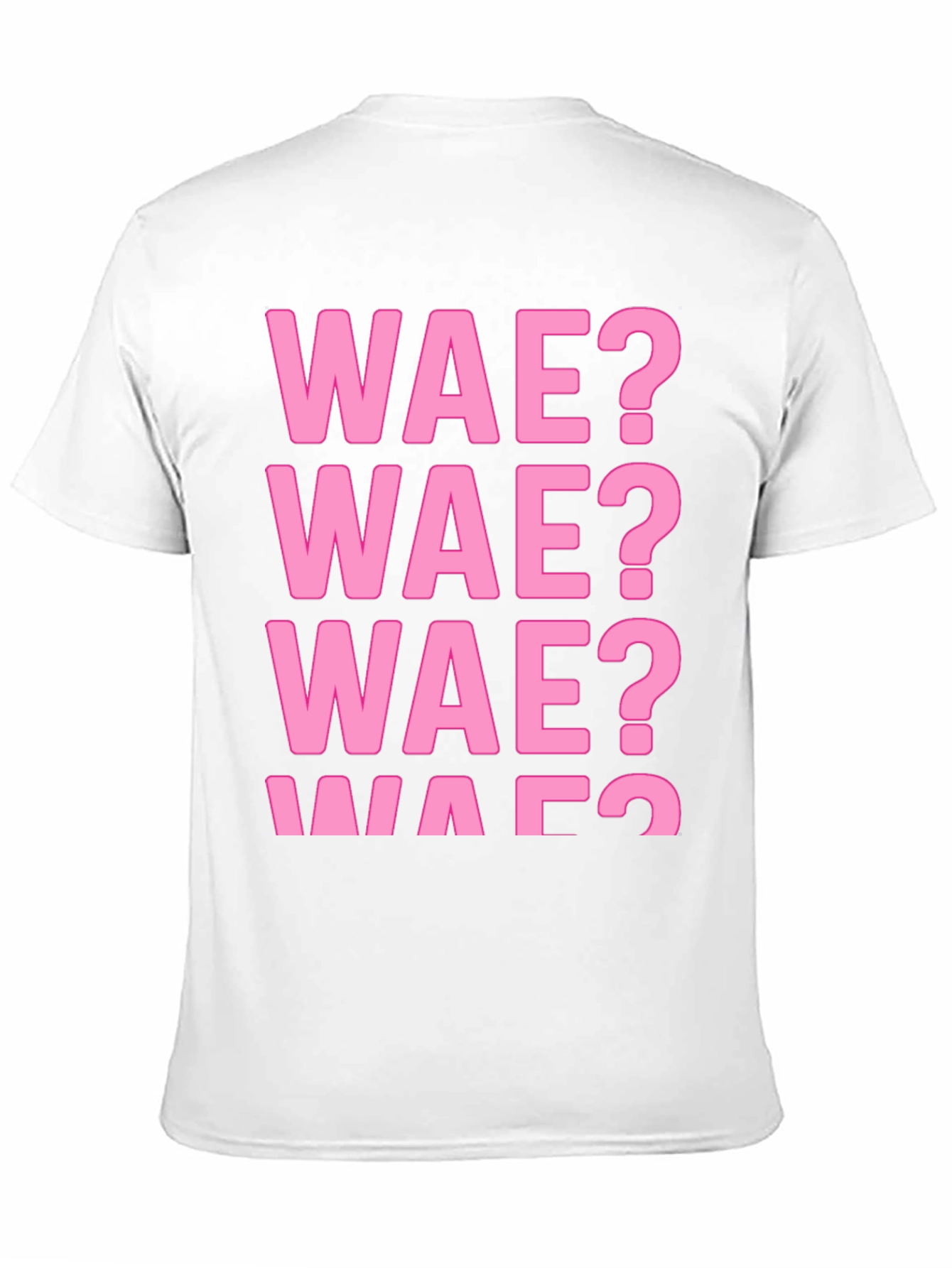 Wae? Graphic Tee - Trendy Casual Wear