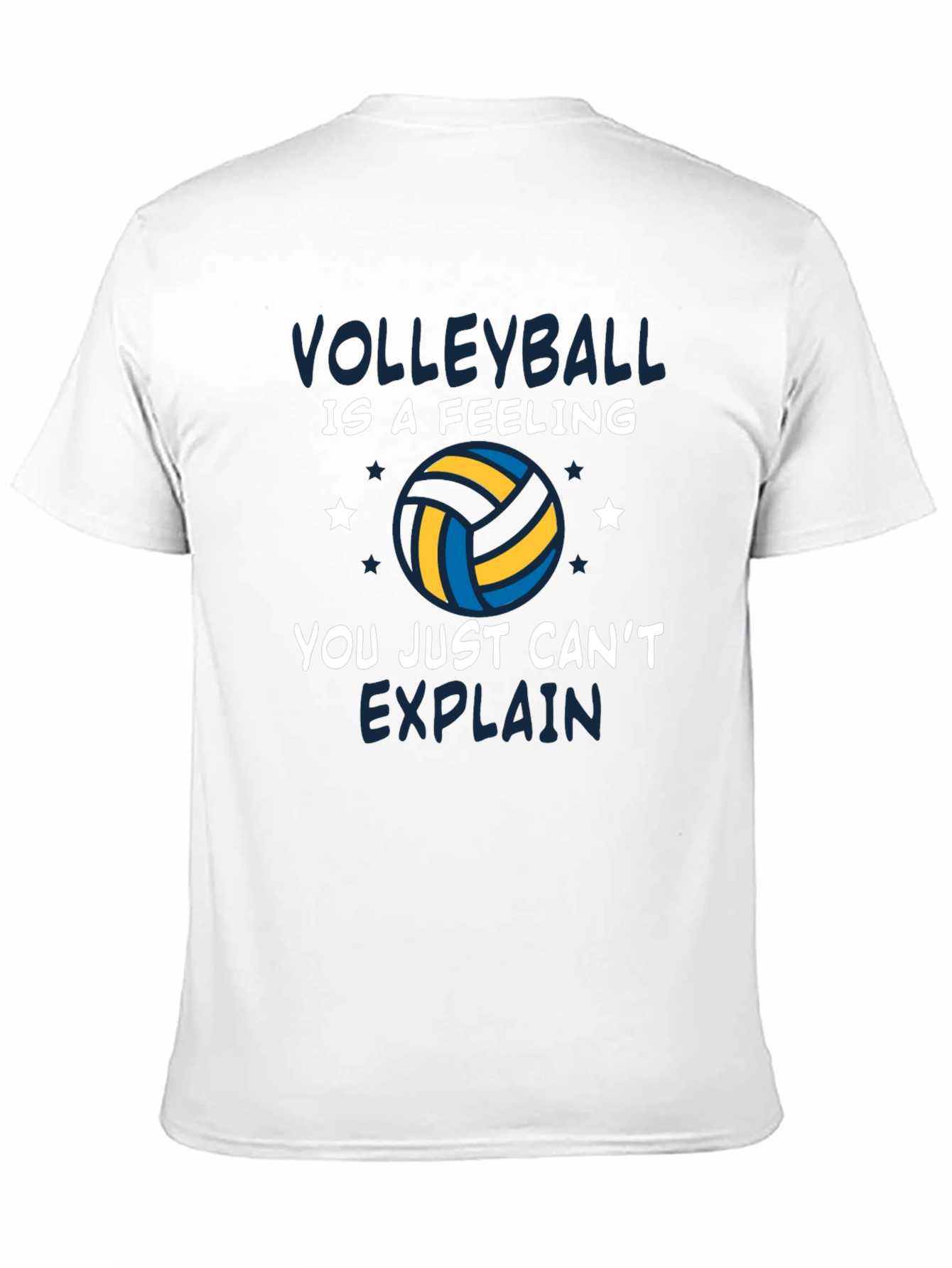 Volleyball Is A Feeling Graphic T-Shirt