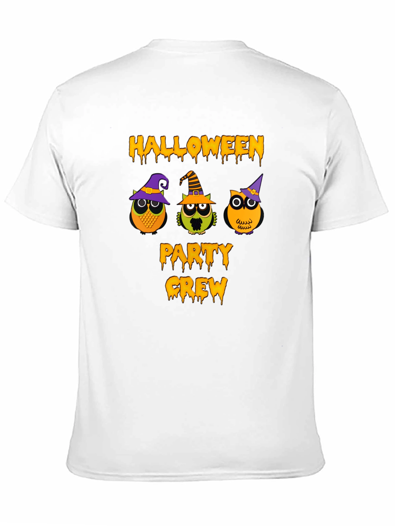 Halloween Party Crew Owl T-Shirt