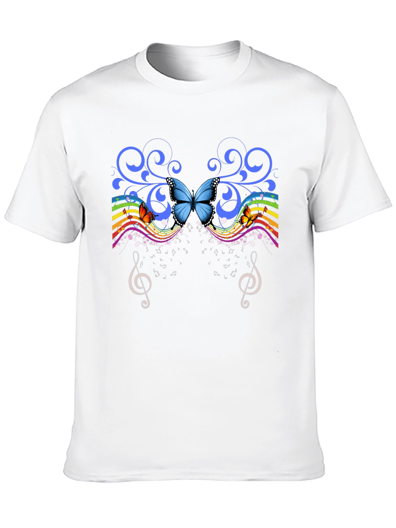 Butterfly Music Graphic Tee