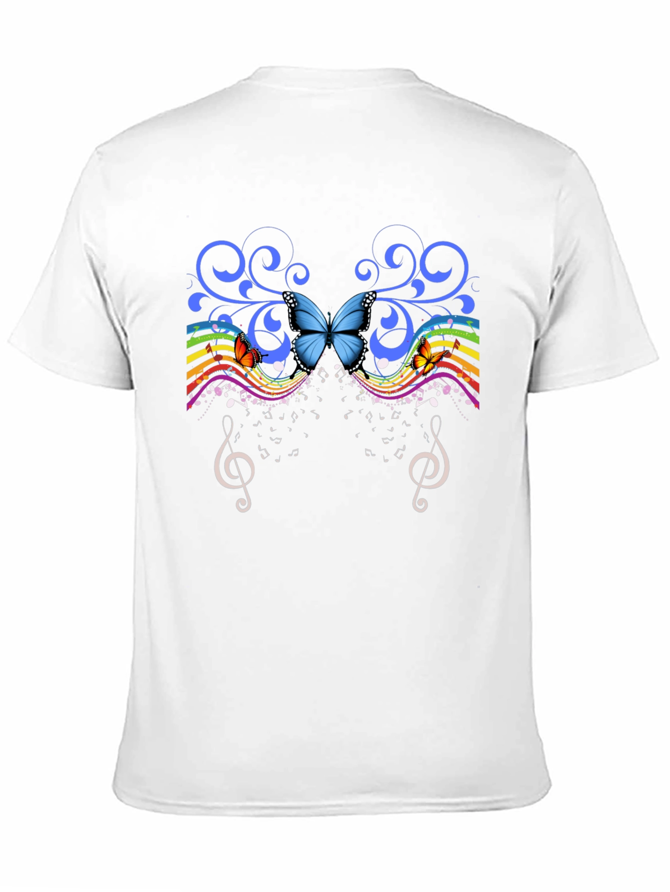 Butterfly Music Graphic Tee