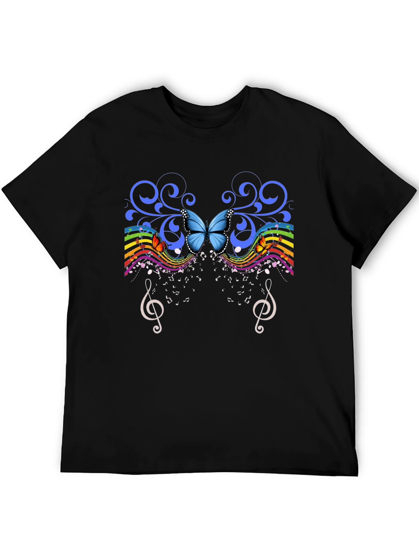 Butterfly Music Graphic Tee