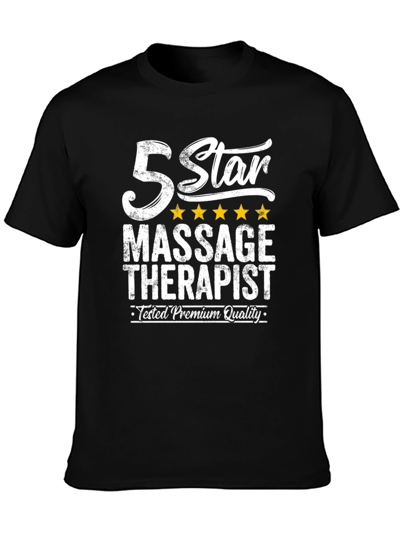 5 Star Massage Therapist Premium Quality T-Shirt
