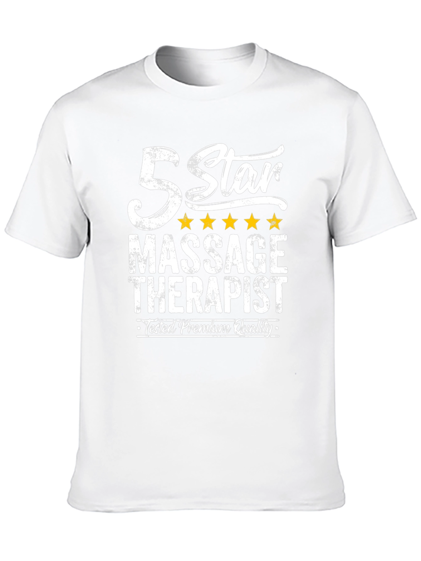 5 Star Massage Therapist Premium Quality T-Shirt