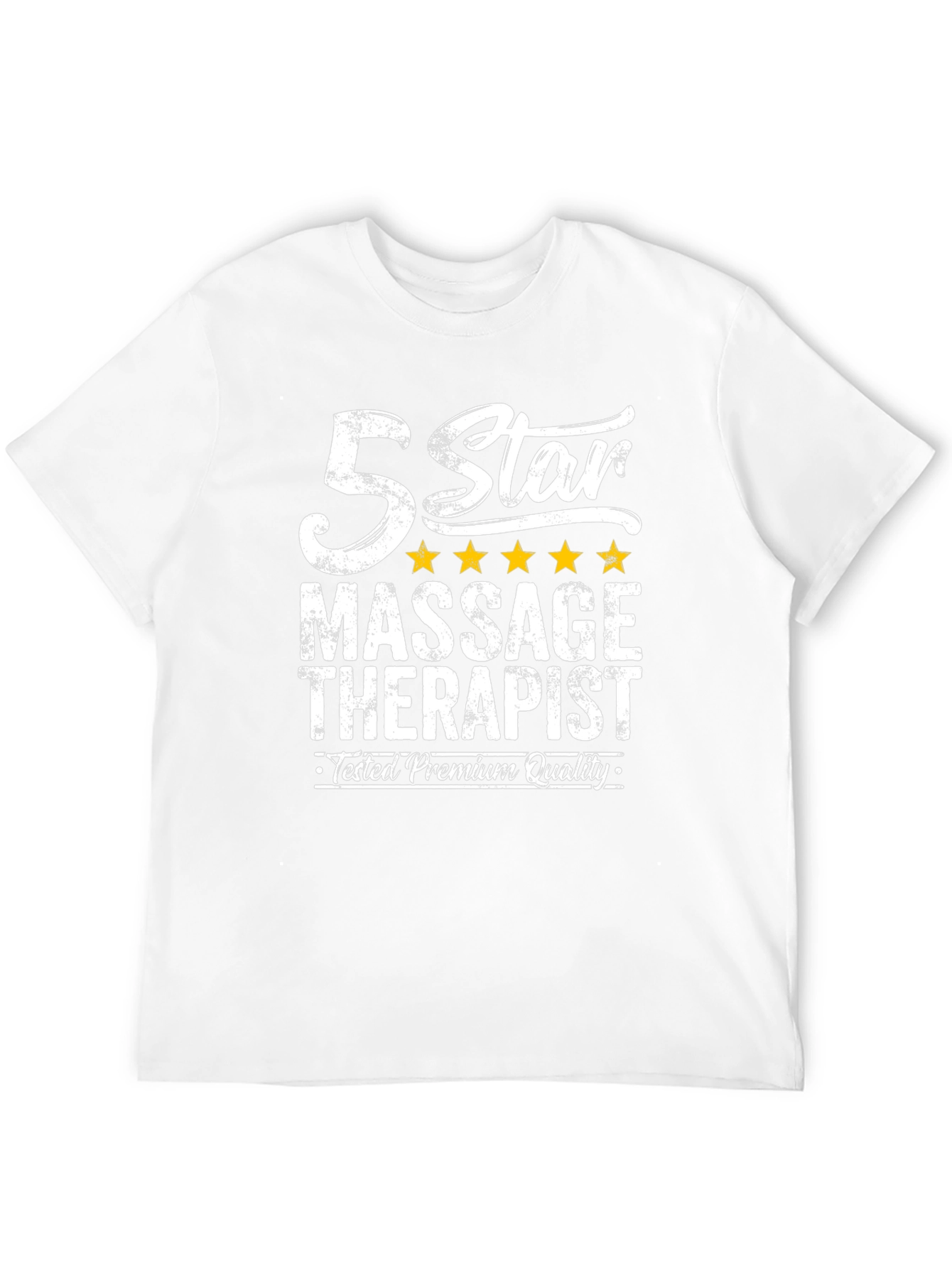 5 Star Massage Therapist Premium Quality T-Shirt