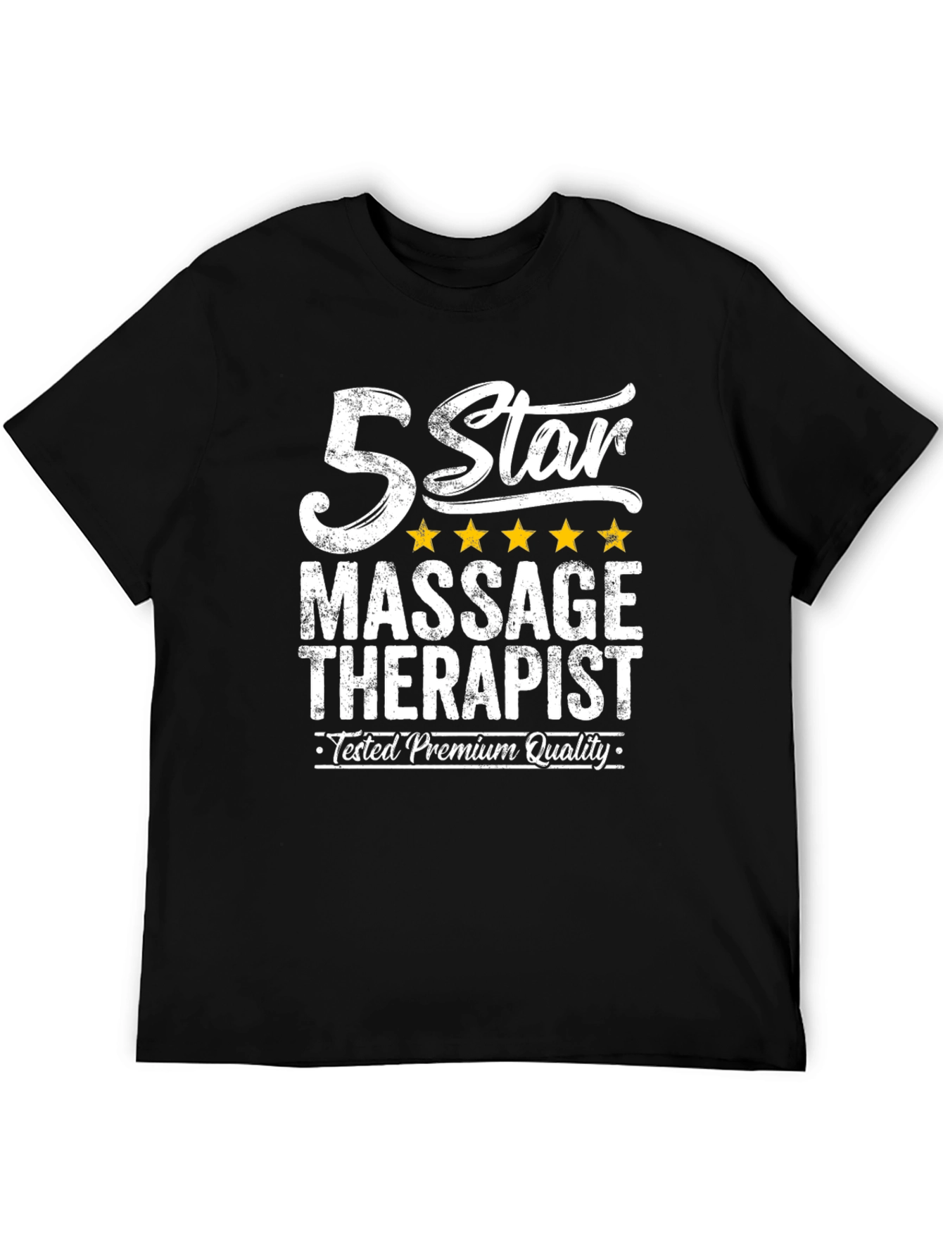 5 Star Massage Therapist Premium Quality T-Shirt