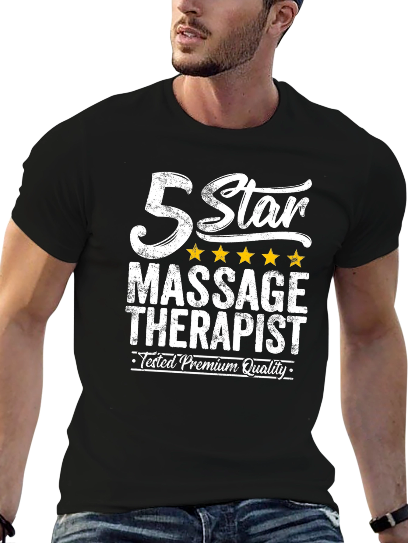 5 Star Massage Therapist Premium Quality T-Shirt