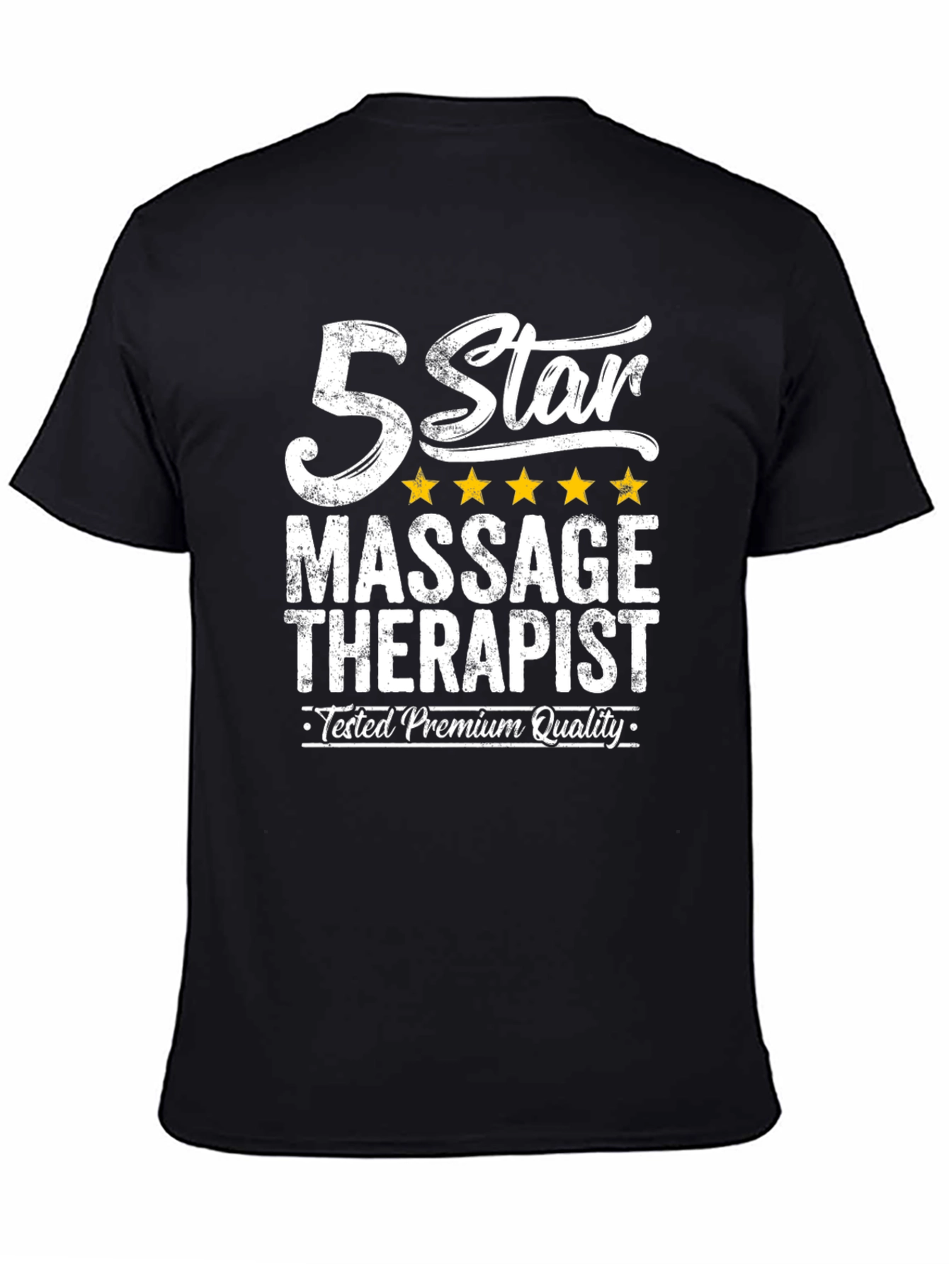 5 Star Massage Therapist Premium Quality T-Shirt