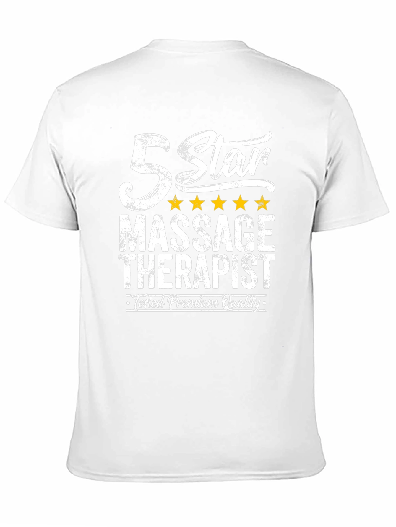 5 Star Massage Therapist Premium Quality T-Shirt