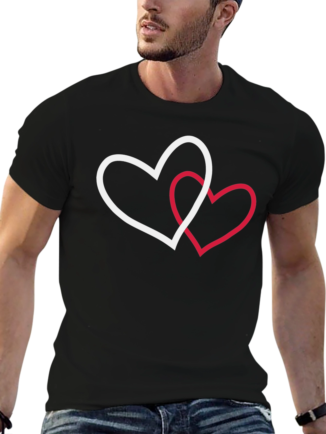 Heart Intertwined Graphic Tee