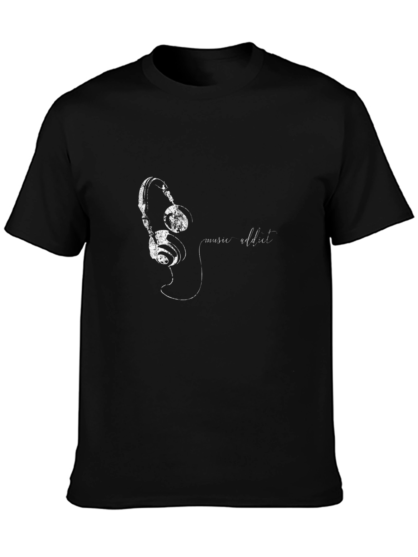 Music Addict Graphic T-Shirt