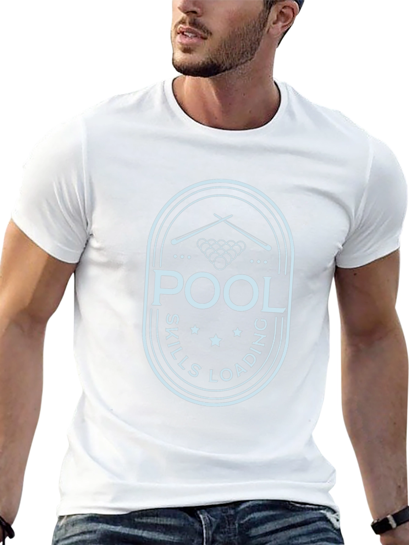 Pool Skills Loading T-Shirt - Billiards Player Tee