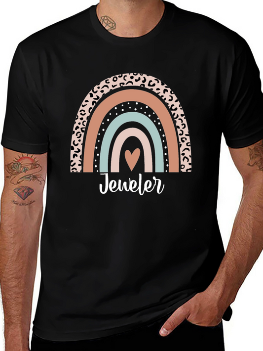 Jeweler Rainbow Graphic T-Shirt