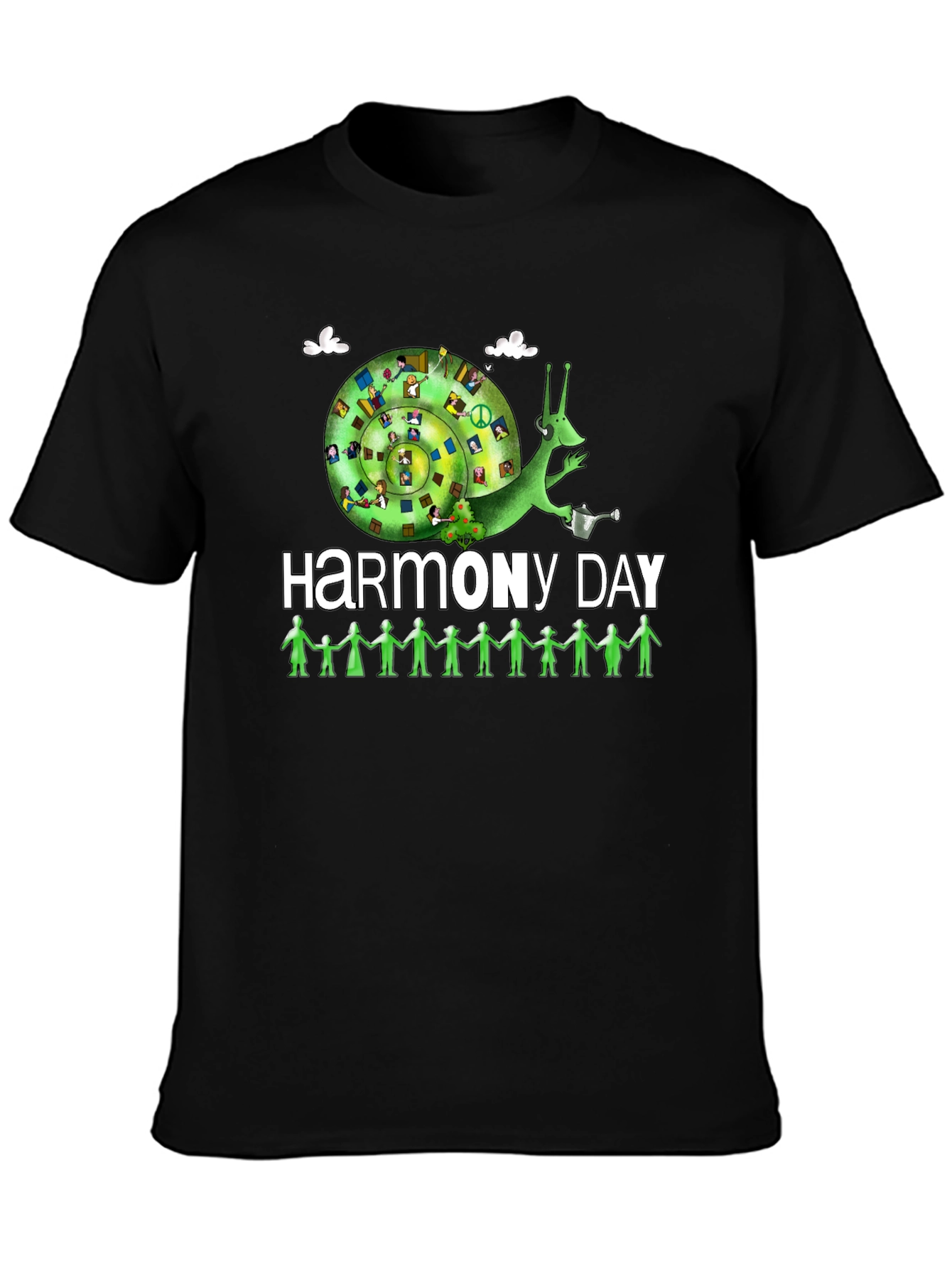 Harmony Day T-Shirt: Peace Love and Unity Design