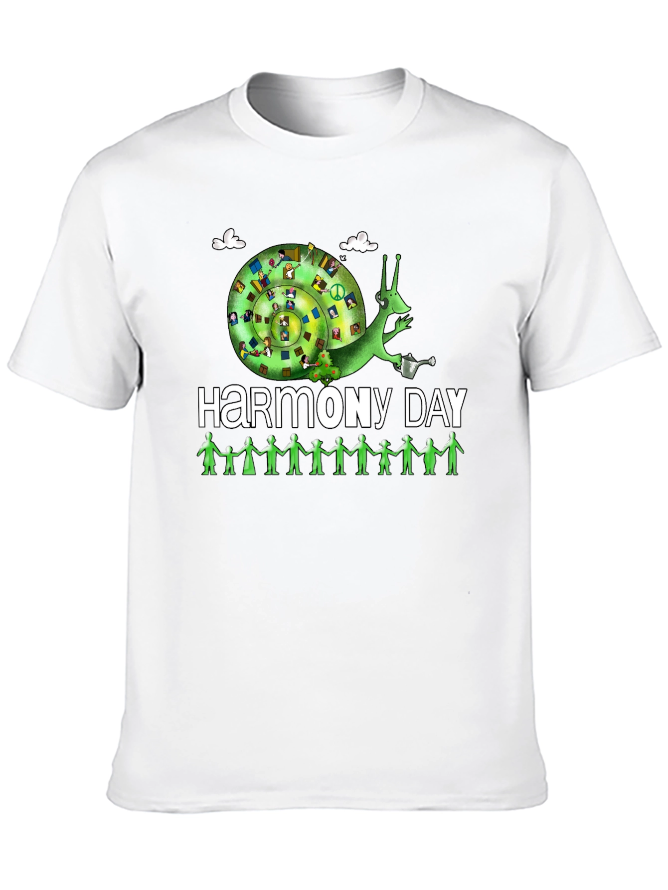 Harmony Day T-Shirt: Peace Love and Unity Design