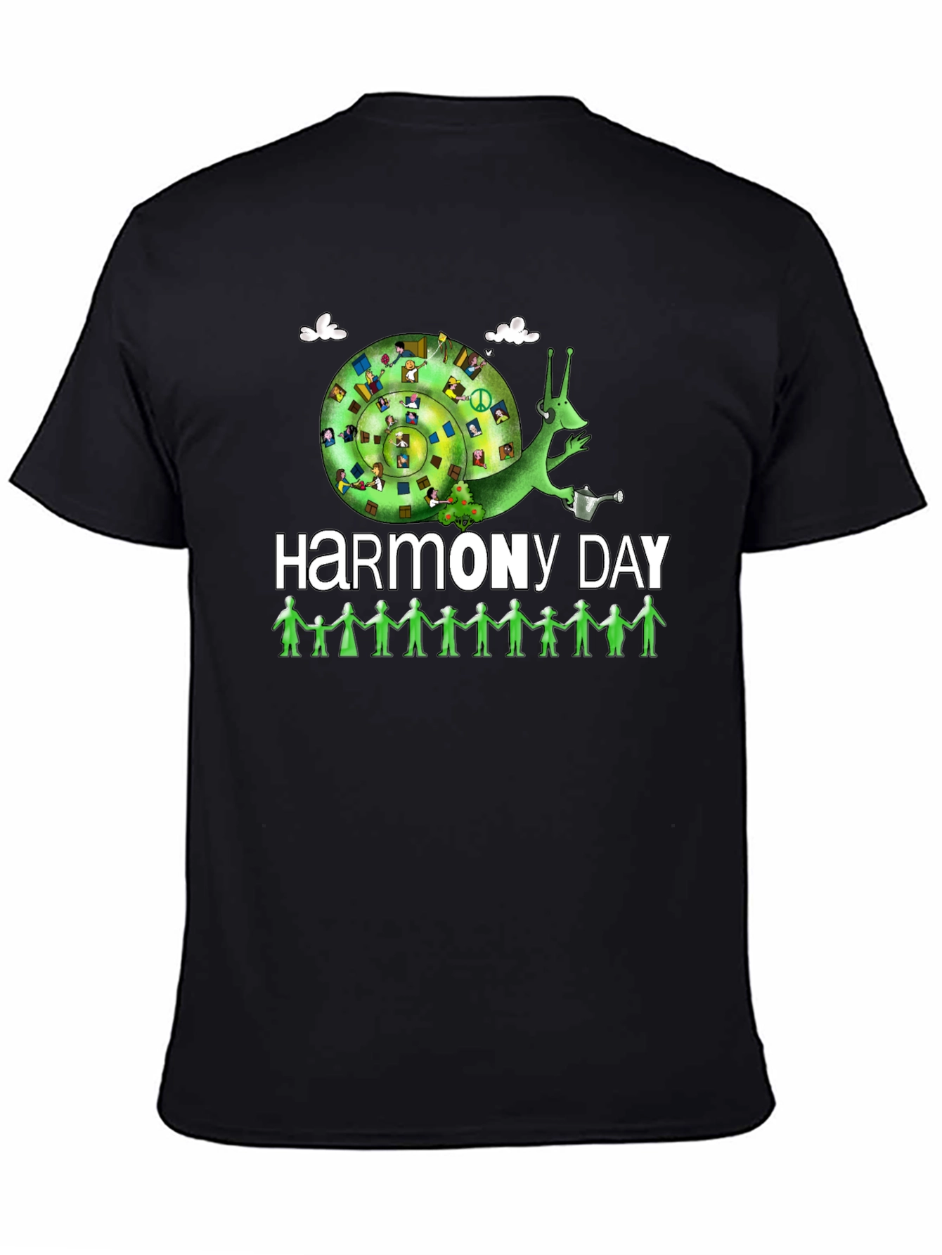 Harmony Day T-Shirt: Peace Love and Unity Design