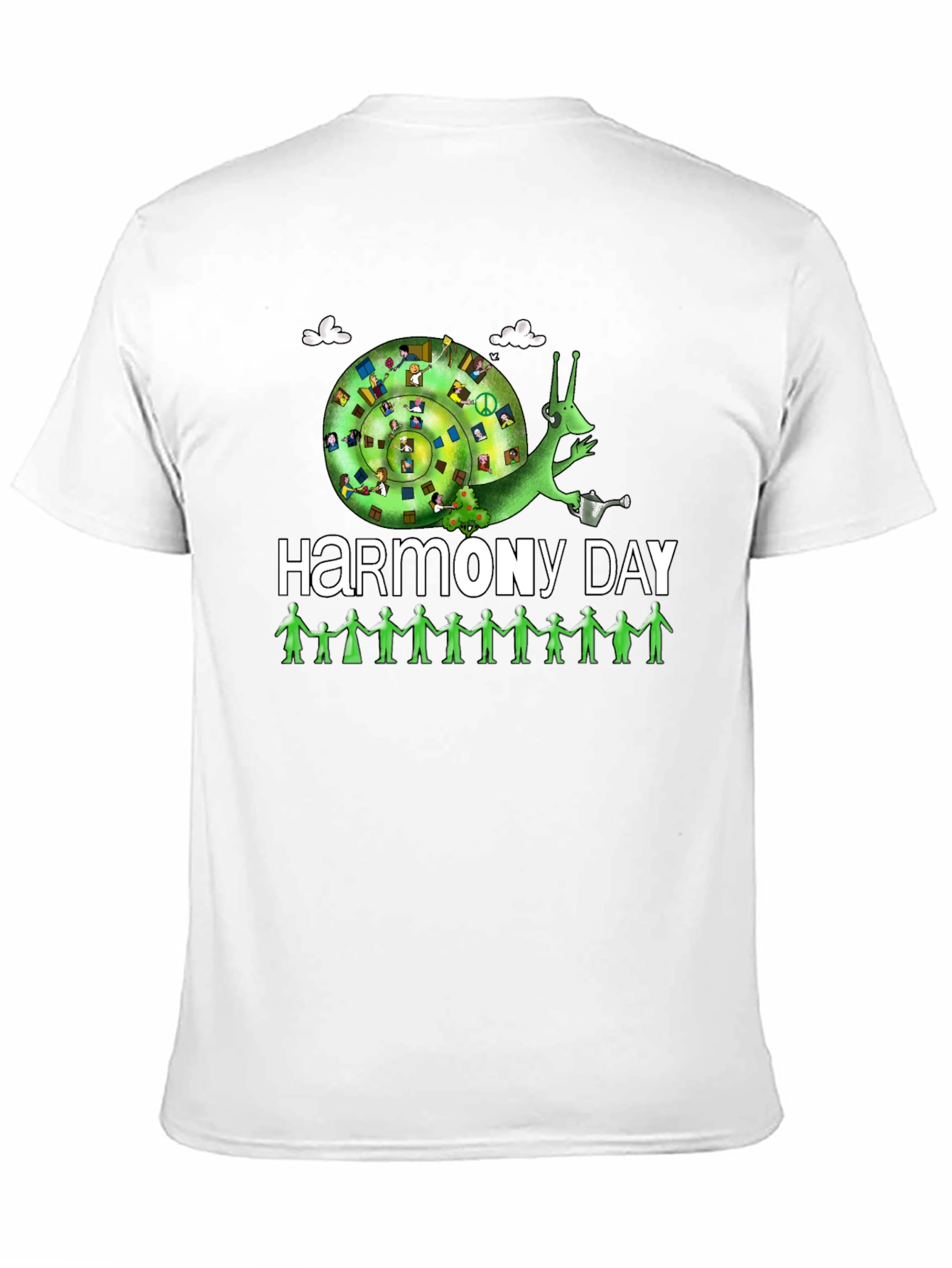 Harmony Day T-Shirt: Peace Love and Unity Design