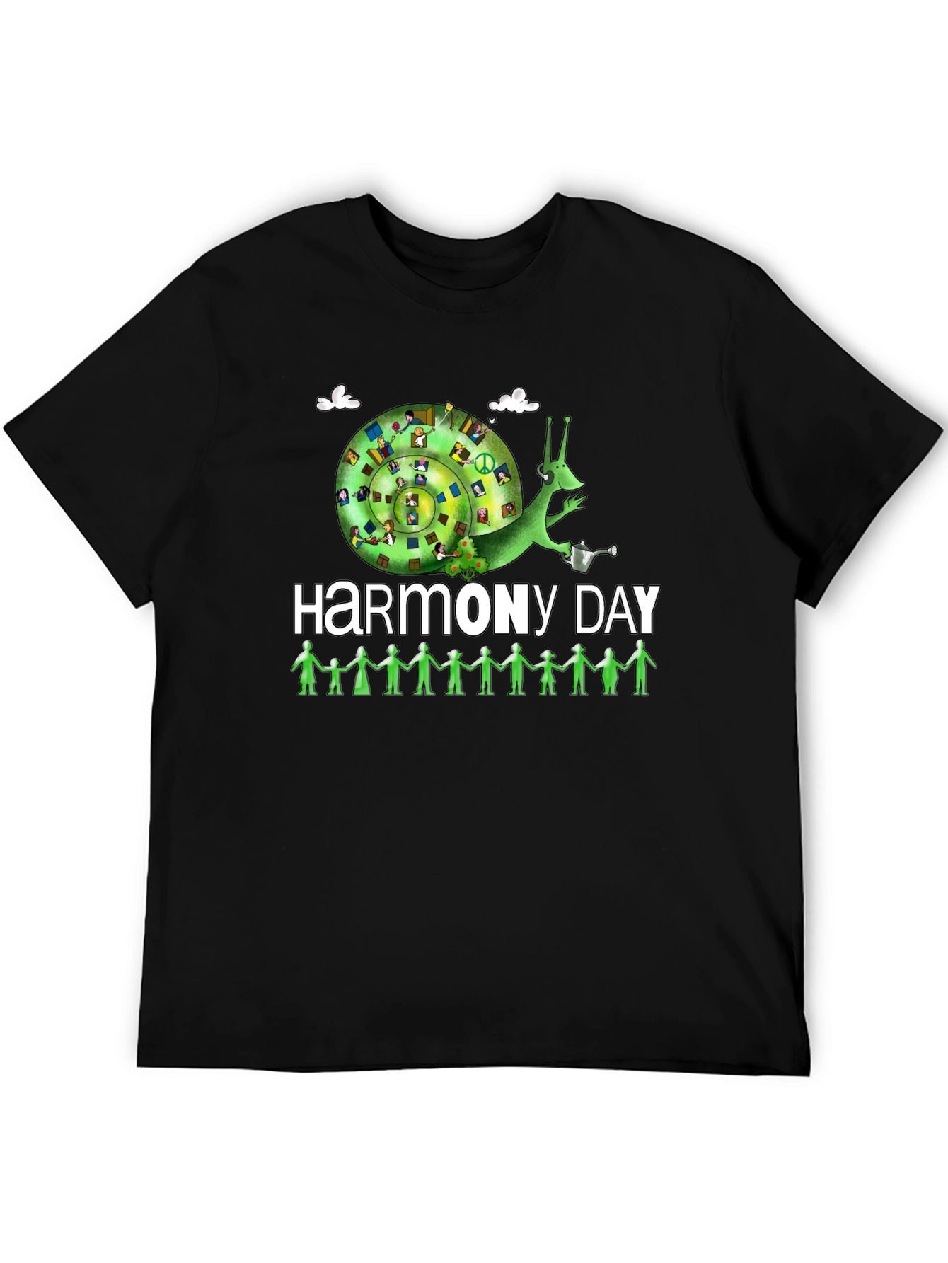 Harmony Day T-Shirt: Peace Love and Unity Design