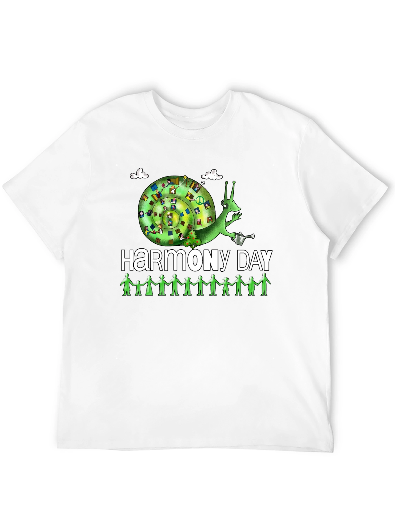 Harmony Day T-Shirt: Peace Love and Unity Design