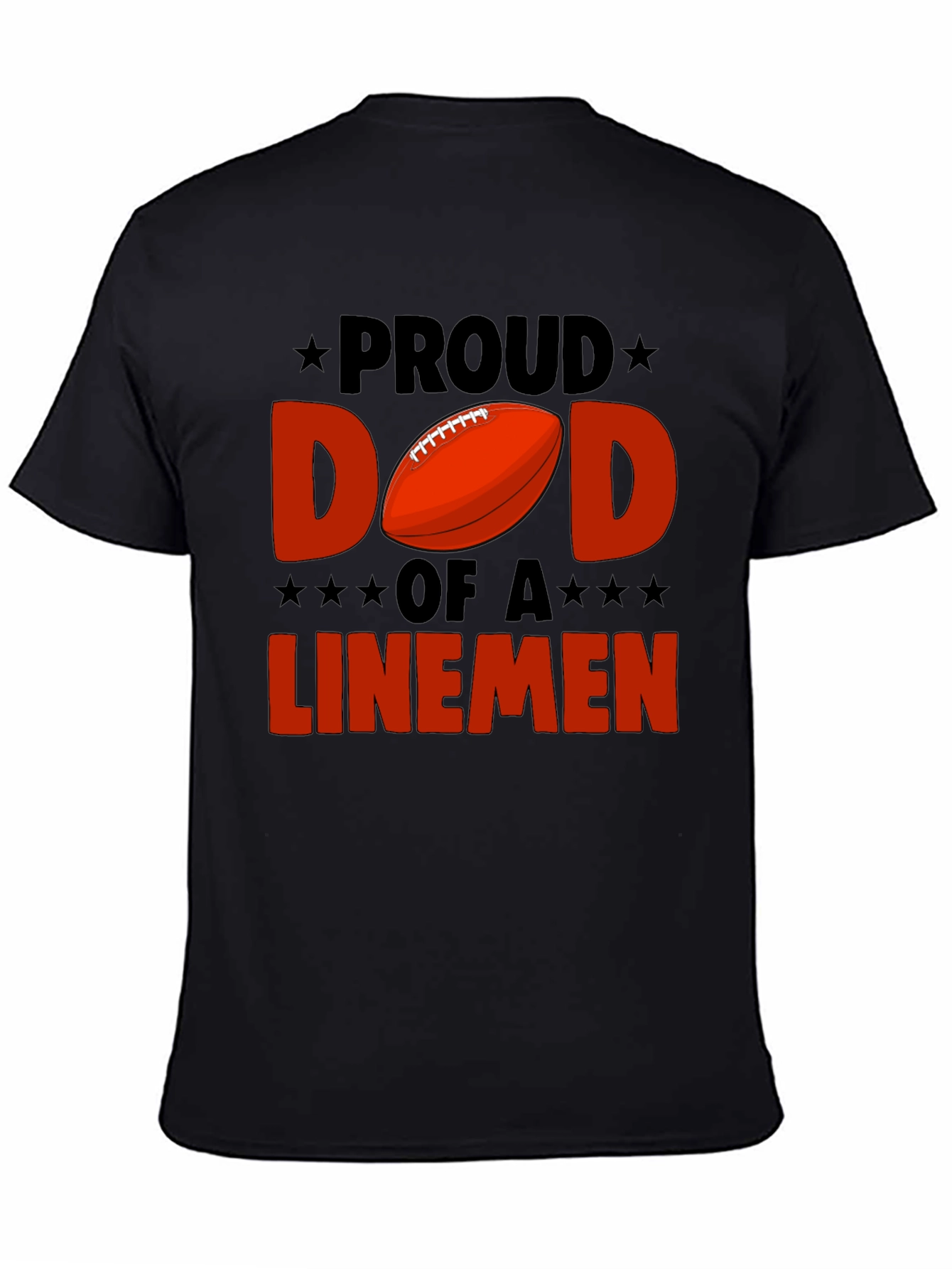 Proud Dad Linemen T-Shirt