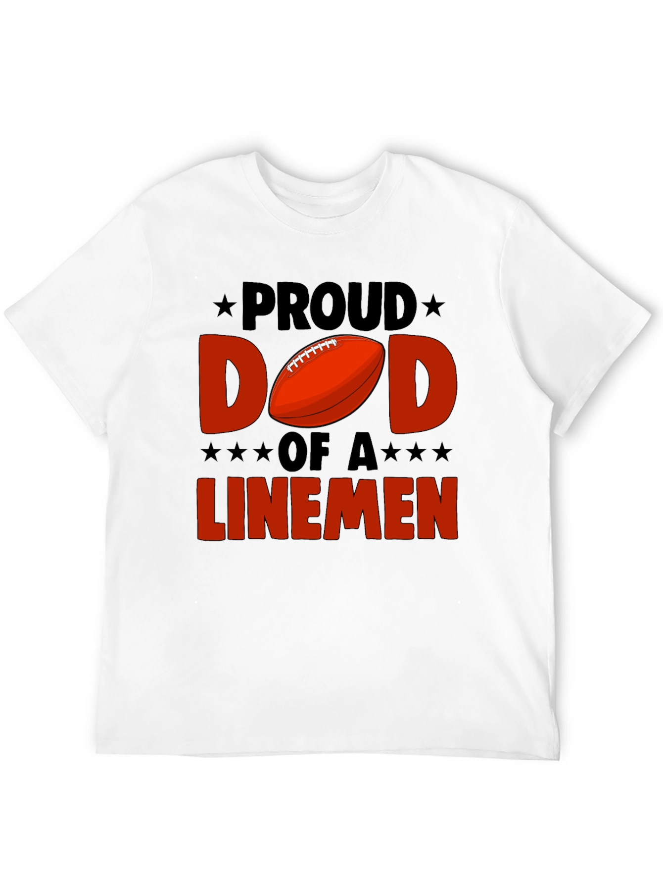 Proud Dad Linemen T-Shirt