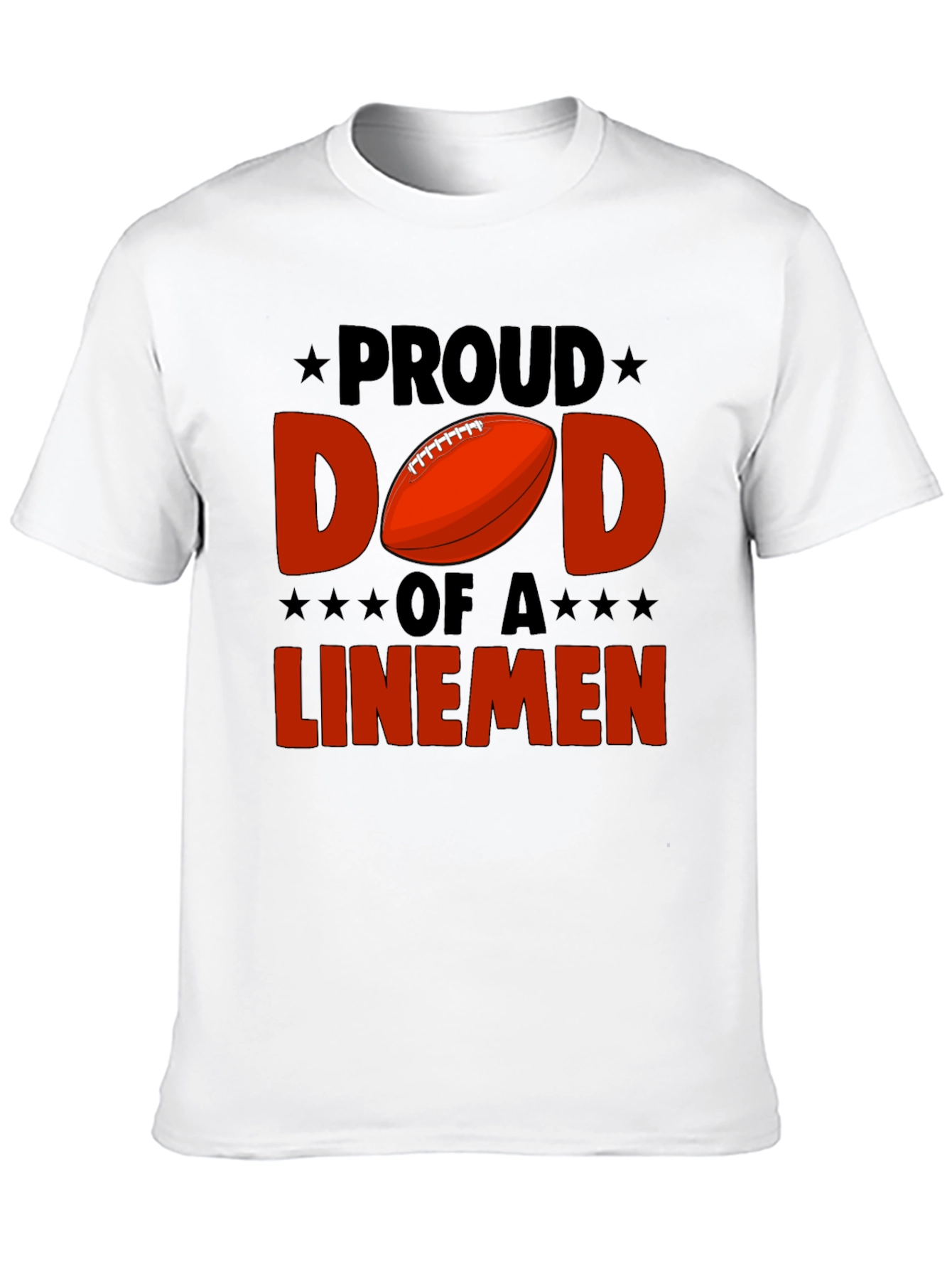 Proud Dad Linemen T-Shirt