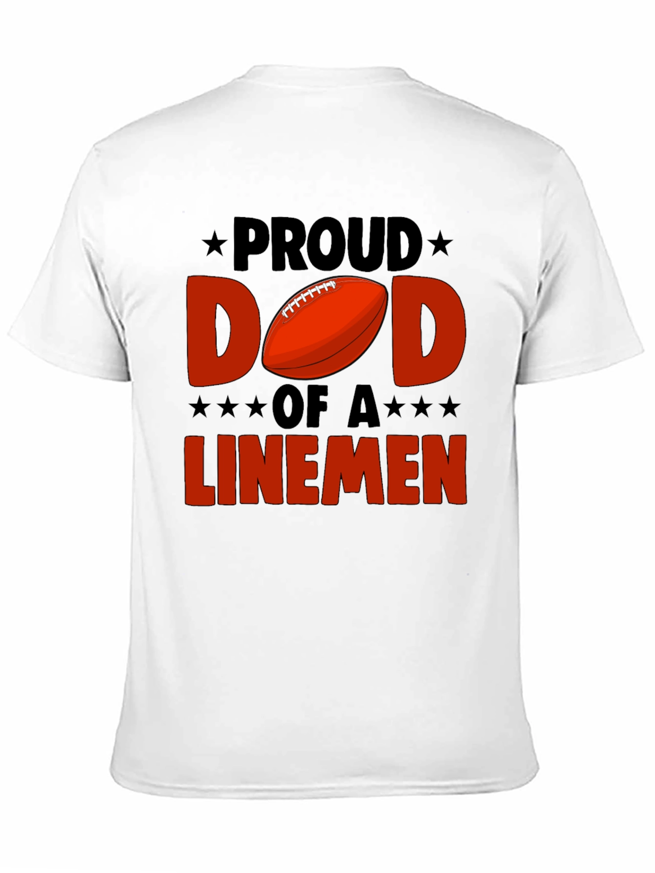 Proud Dad Linemen T-Shirt