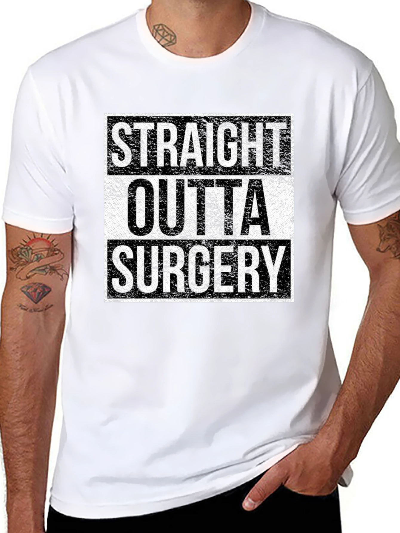 Straight Outta Surgery Graphic Tee