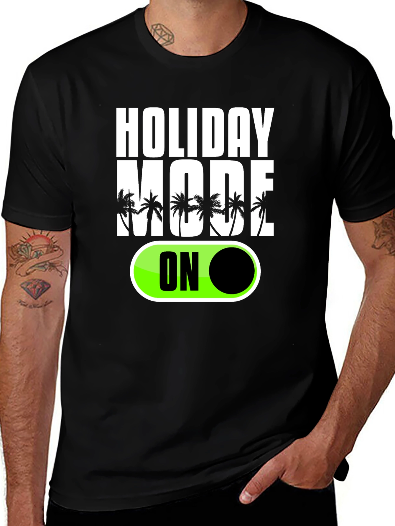 Holiday Mode ON Graphic T-Shirt