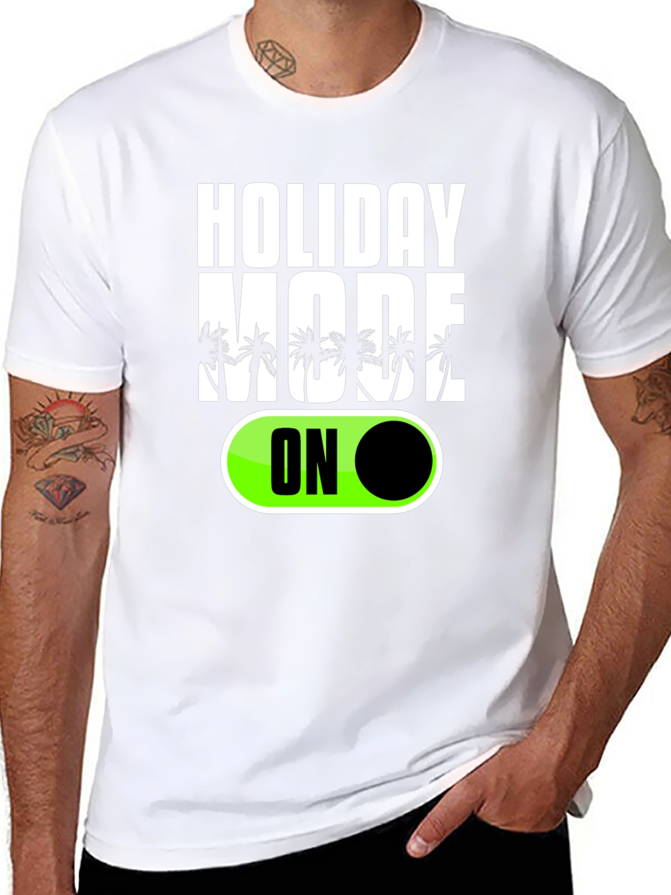 Holiday Mode ON Graphic T-Shirt