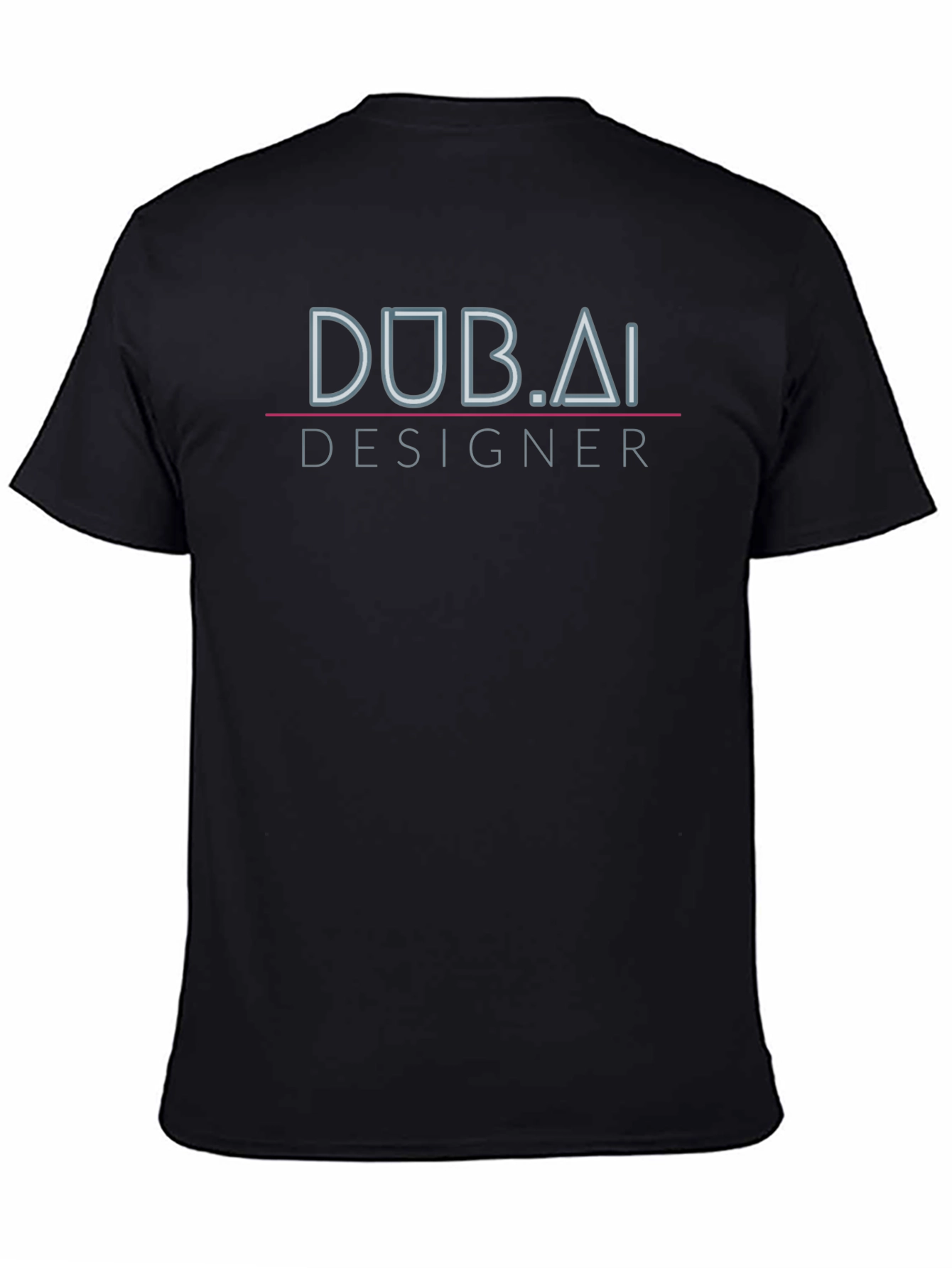 Dubai Designer Black T-Shirt