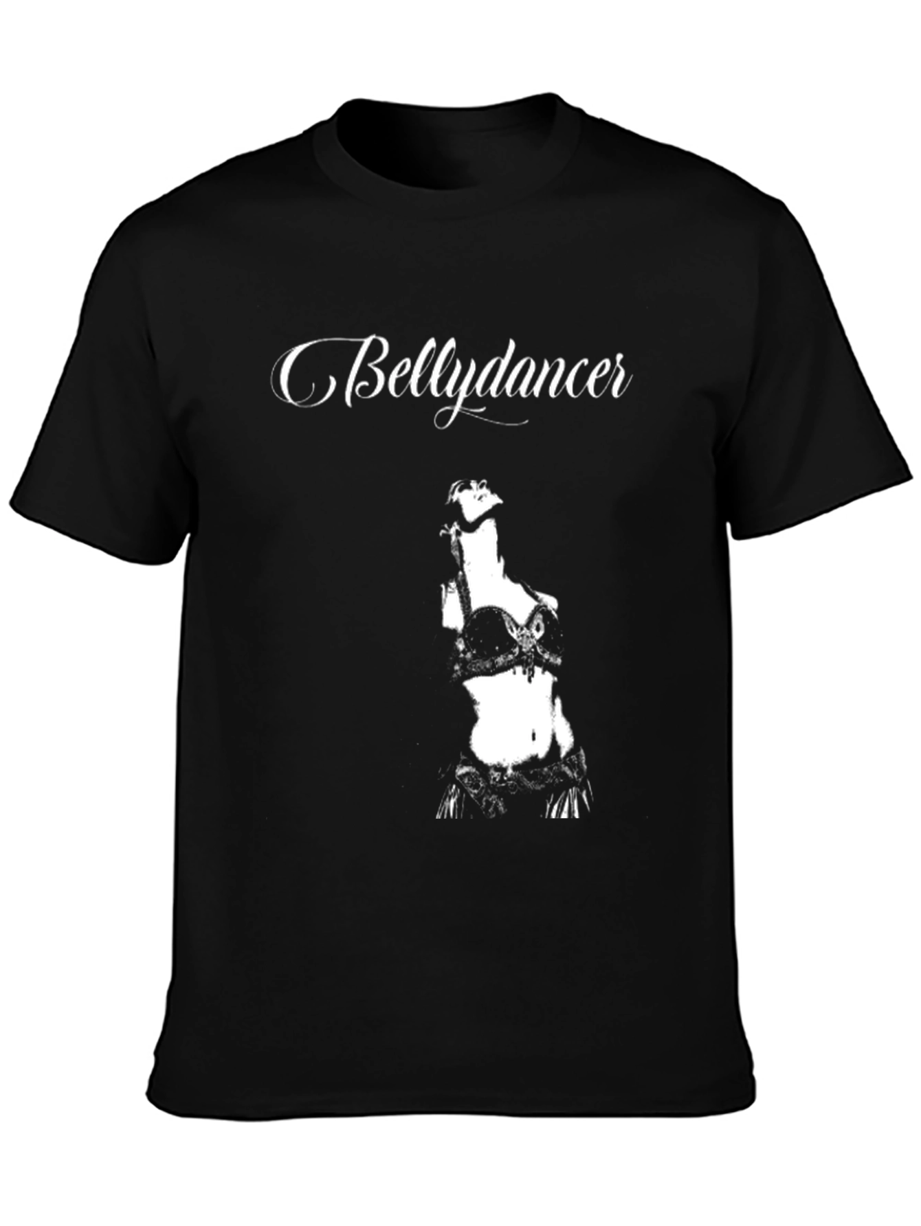 Bellydancer T-Shirt - Black Graphic Tee
