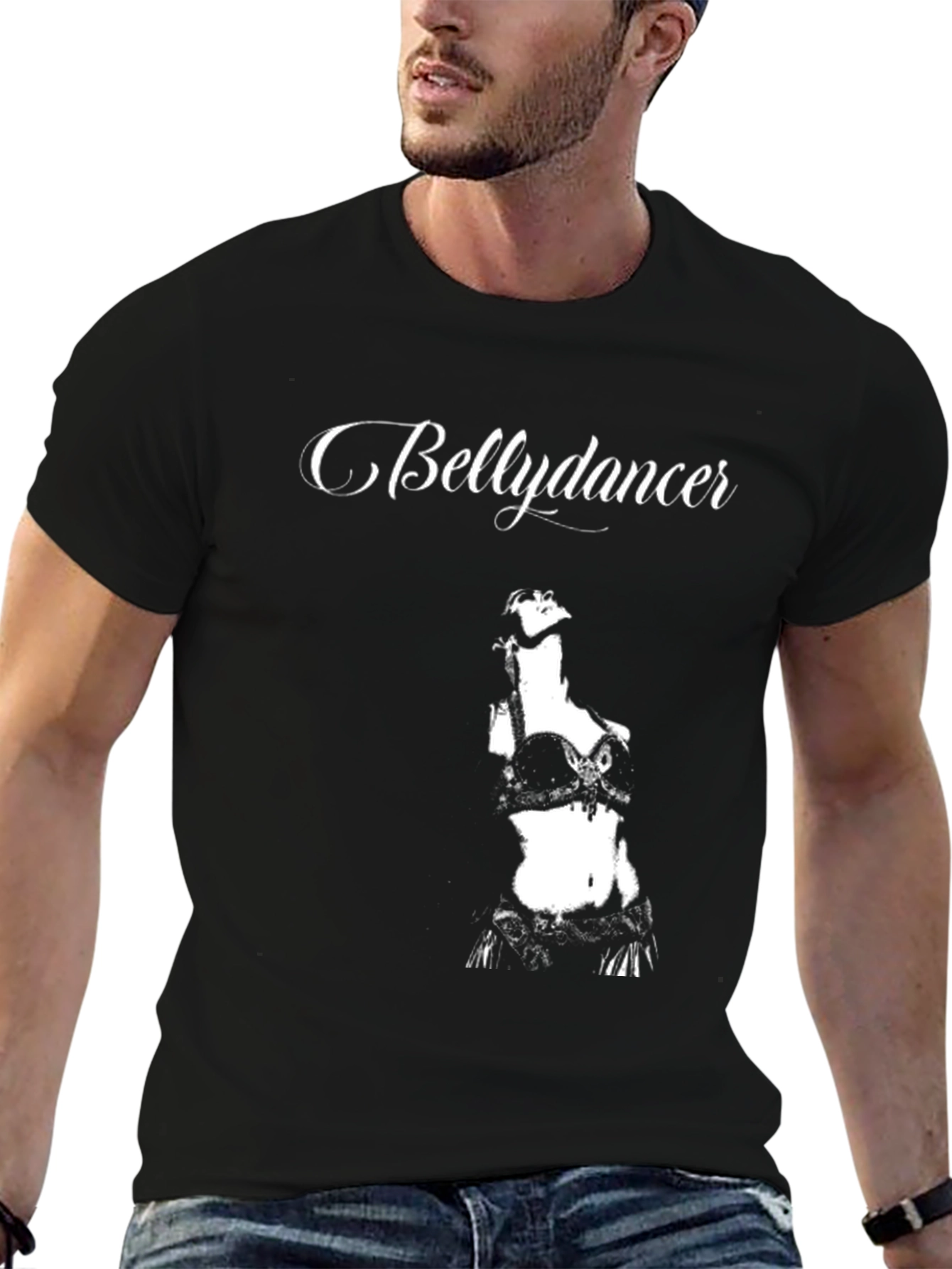 Bellydancer T-Shirt - Black Graphic Tee