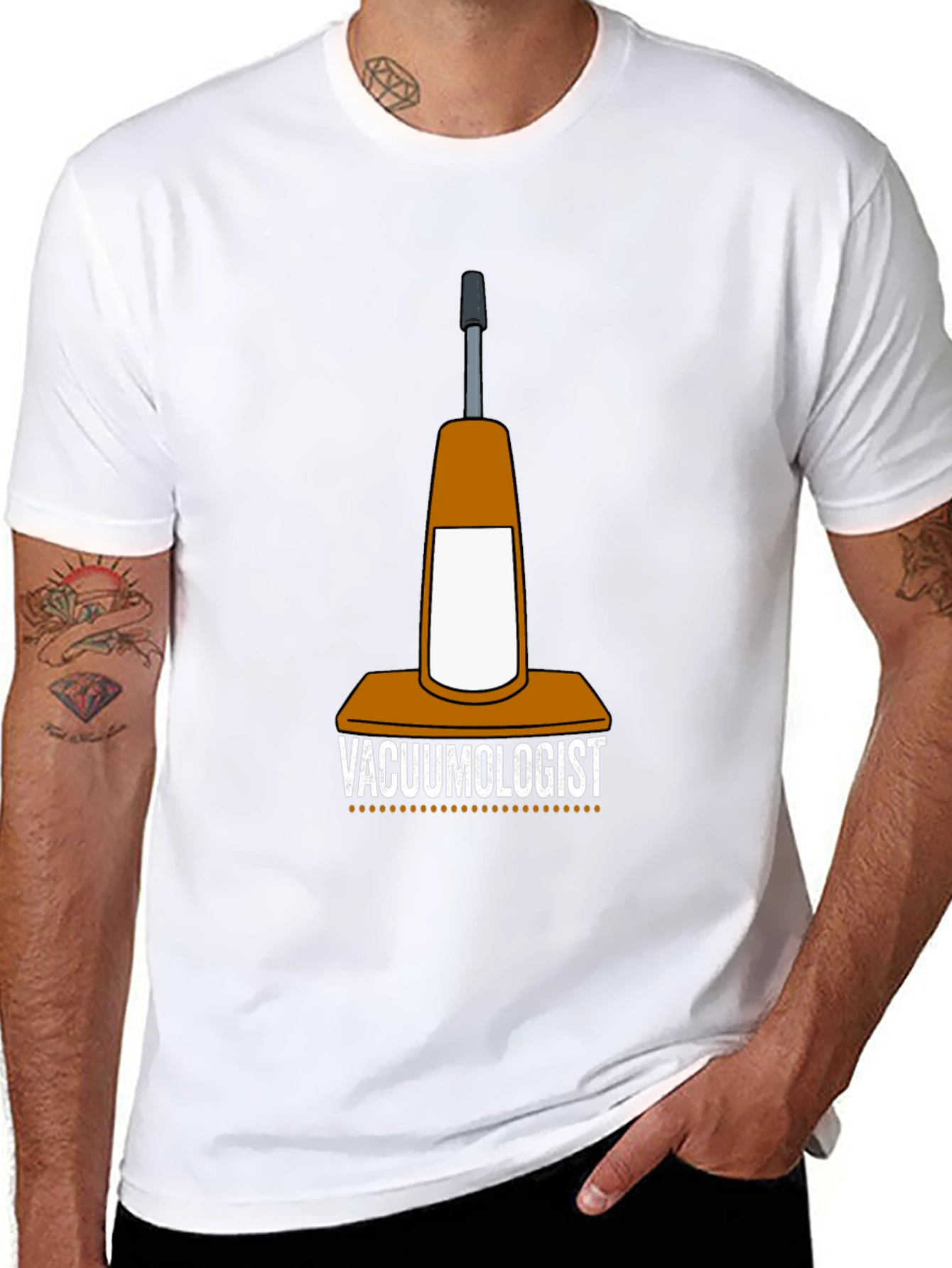 Vacuumologist T-Shirt - Cleaning Humor Tee