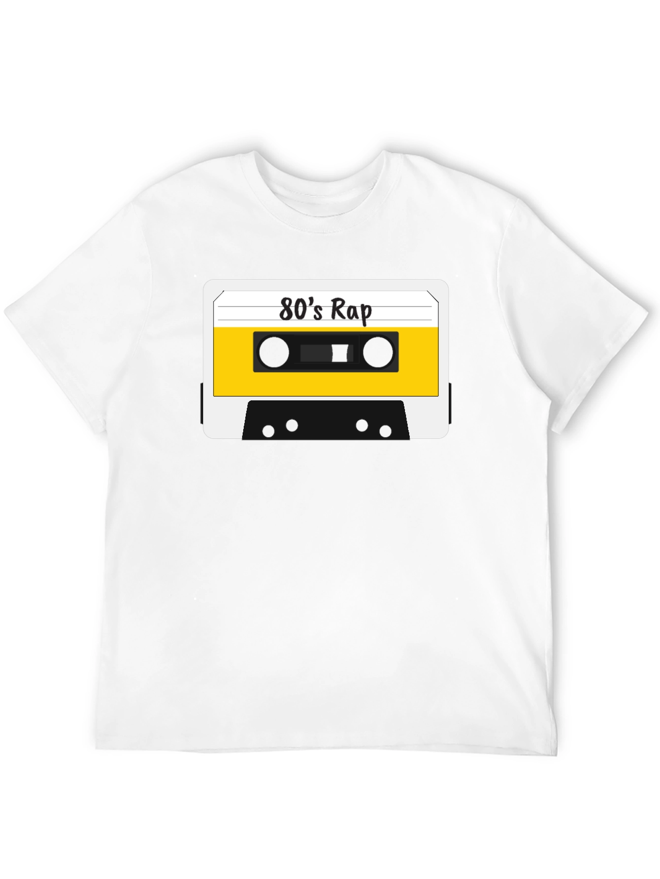 80s Rap Cassette Tape T-Shirt - Retro Style