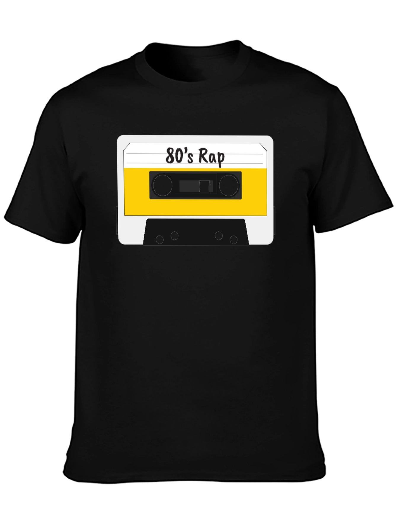 80s Rap Cassette Tape T-Shirt - Retro Style