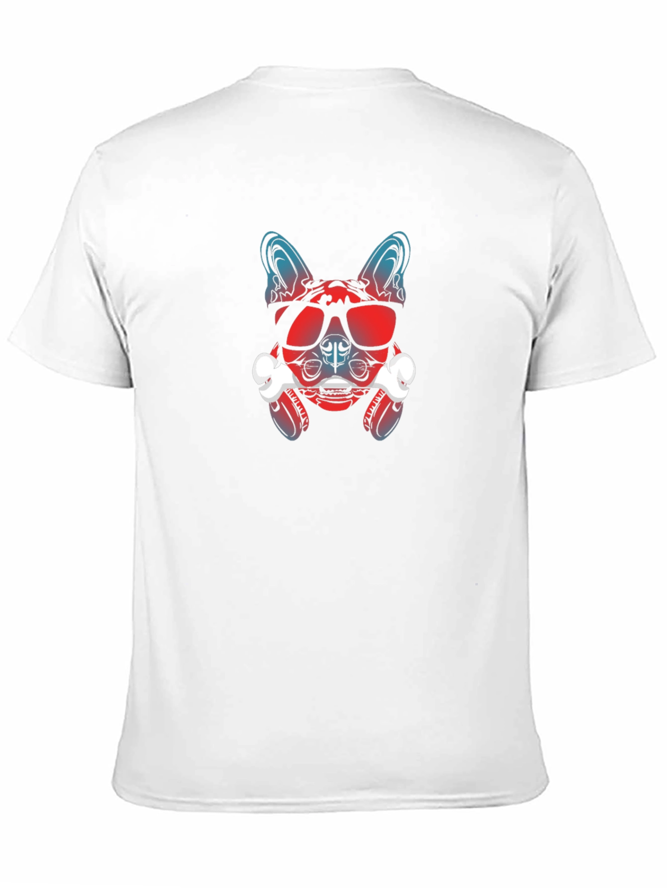 Cool Dog Graphic Tee - Bone & Shades