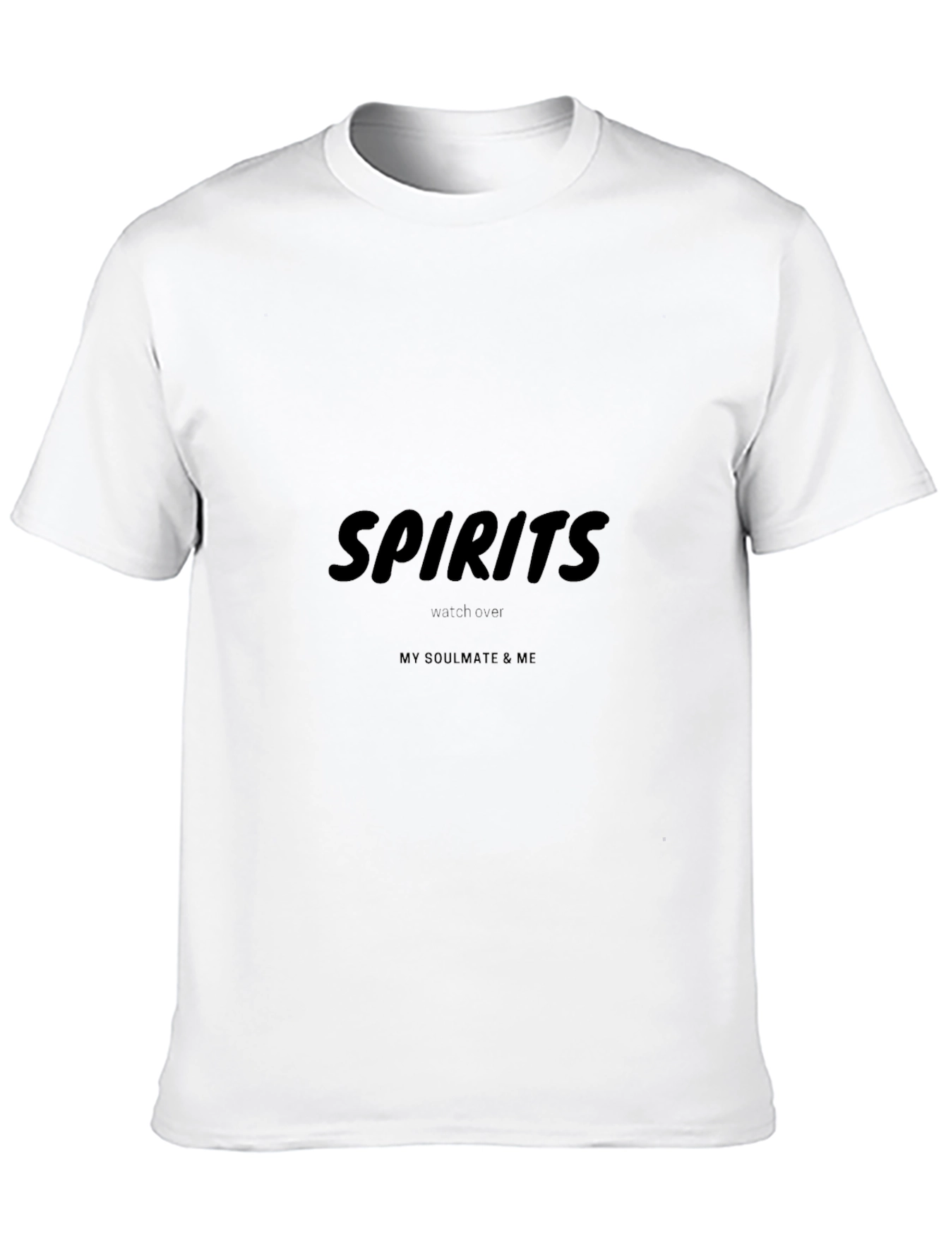Spirits Graphic Black T-Shirt