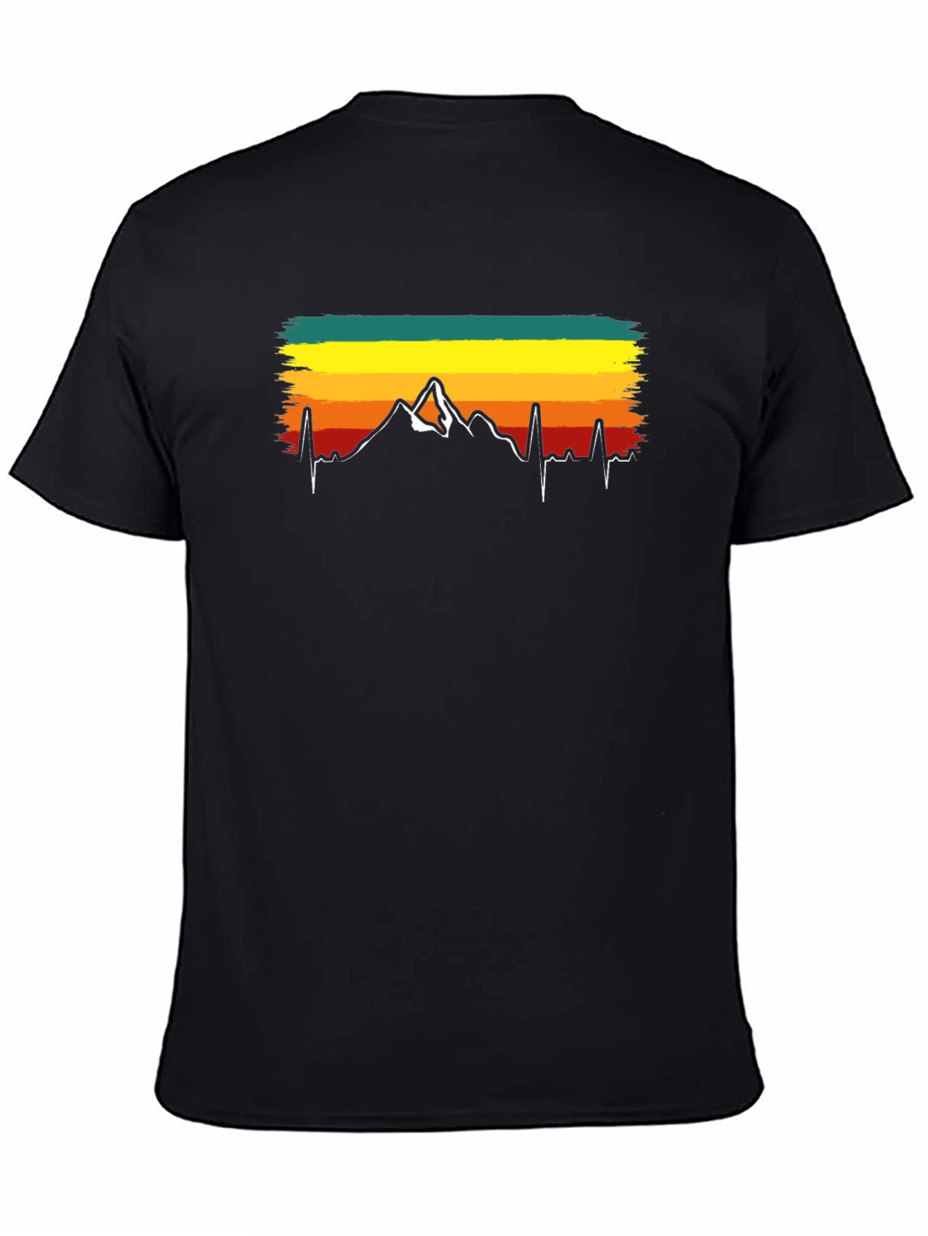 Mountain Heartbeat T-Shirt - Nature Lover Tee