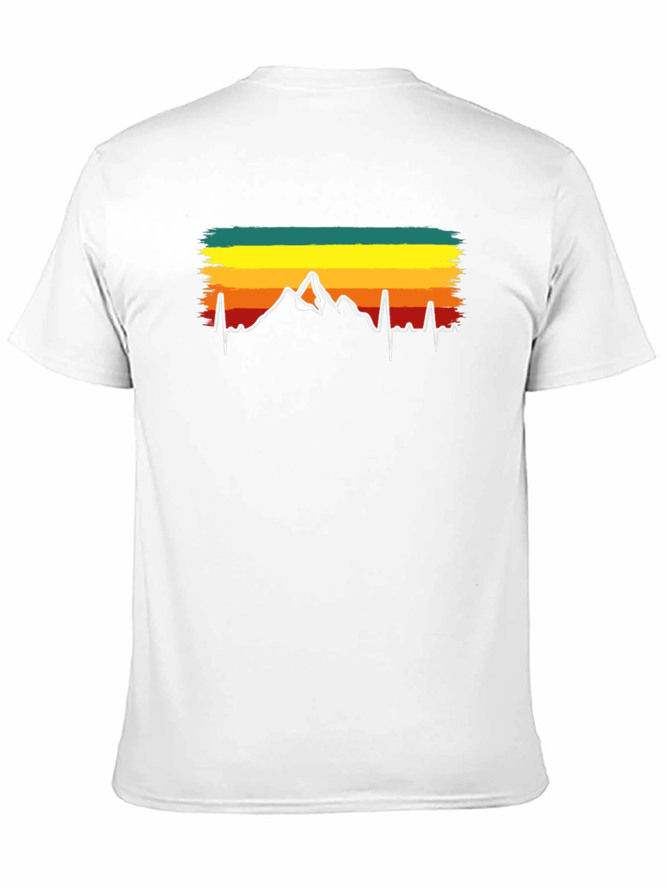 Mountain Heartbeat T-Shirt - Nature Lover Tee
