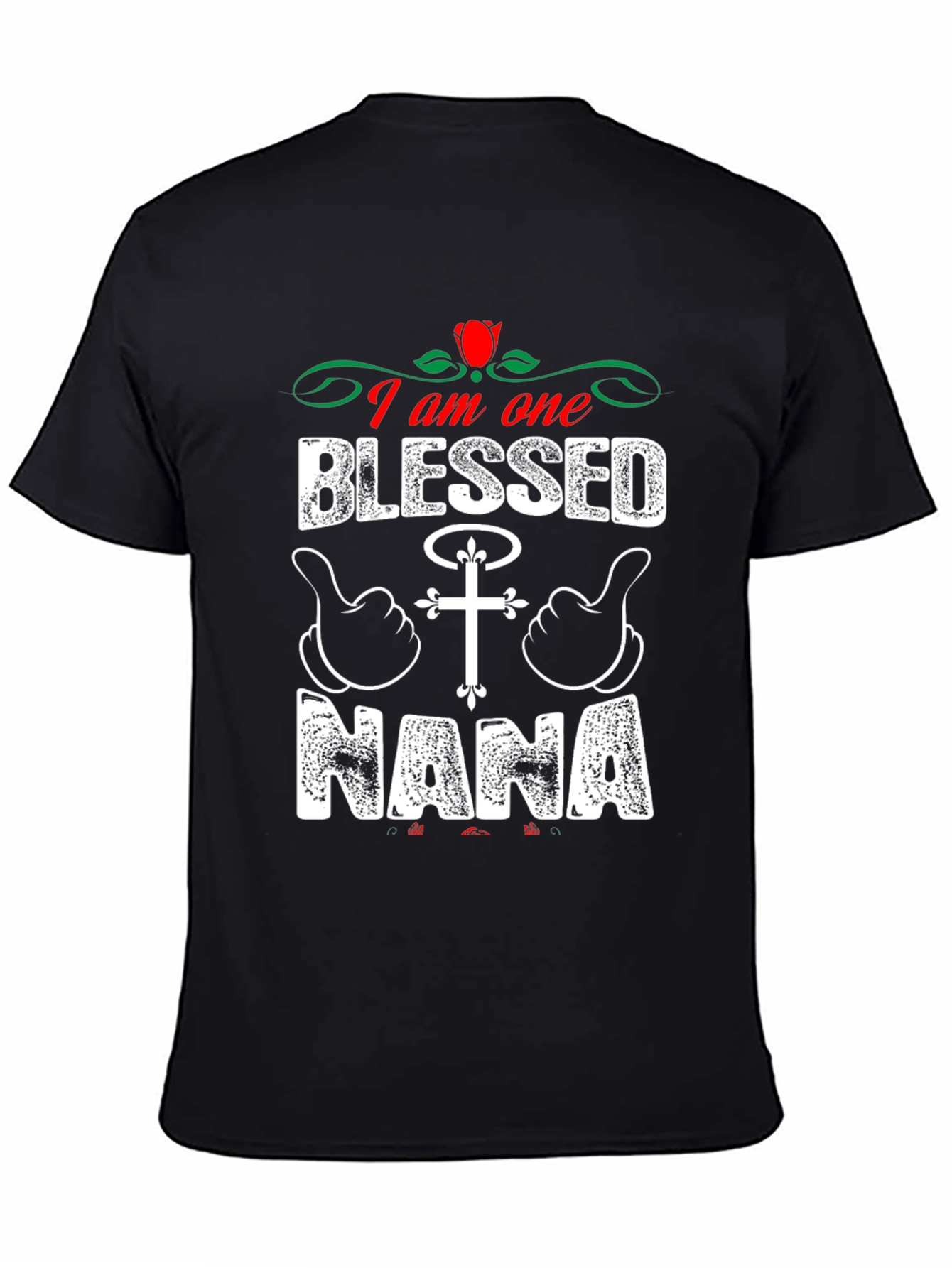 Blessed Nana T-Shirt - Christian Grandparent Apparel