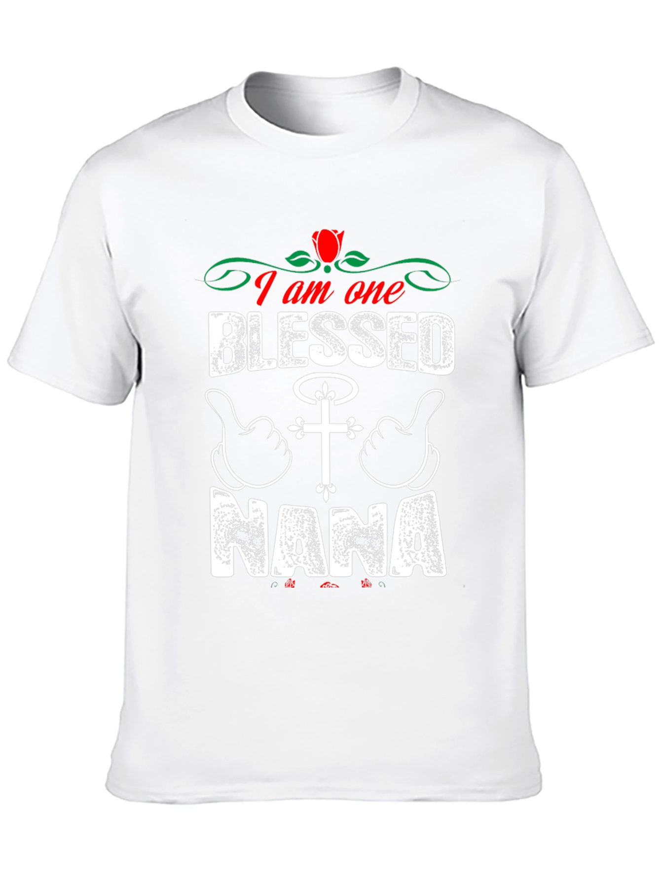 Blessed Nana T-Shirt - Christian Grandparent Apparel